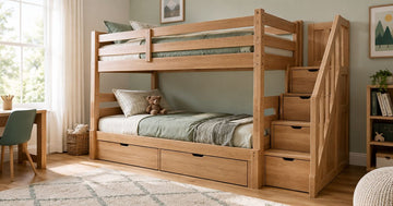 Best wood bunk beds with stairs in 2026