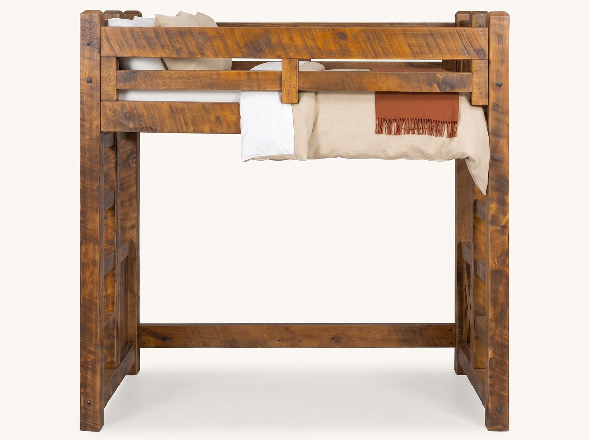 Appalachian Winds twin loft bed, another view